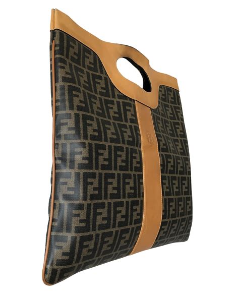 fendi carry on e tote 1995|old fendi bags for sale.